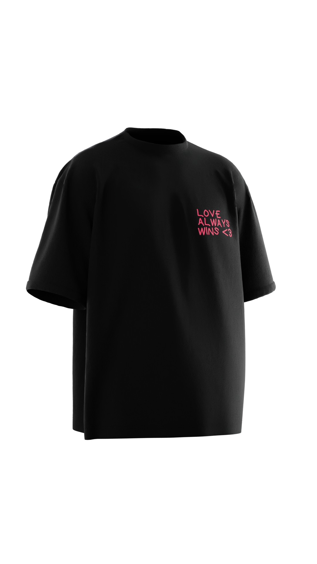 LOVE ALWAYS WINS BLACK