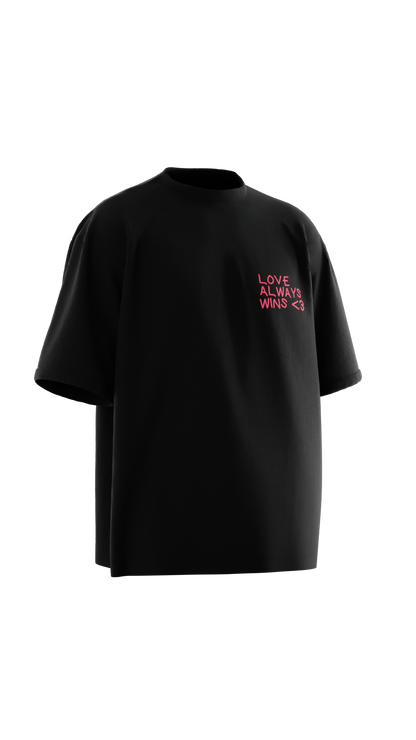 LOVE ALWAYS WINS BLACK