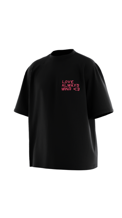 LOVE ALWAYS WINS BLACK