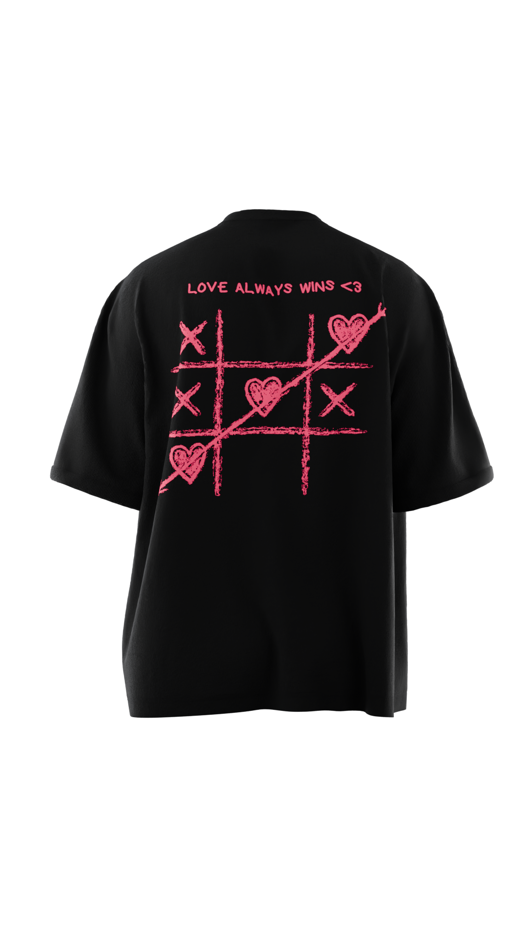 LOVE ALWAYS WINS BLACK